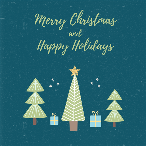 Merry Christmas and Happy Holidays