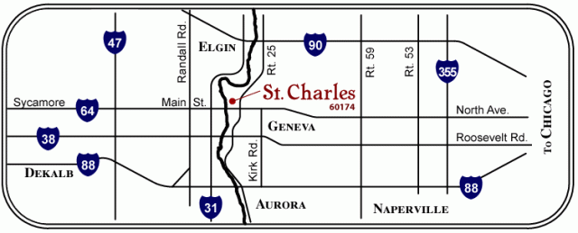 Maps Directions City Of St Charles Il